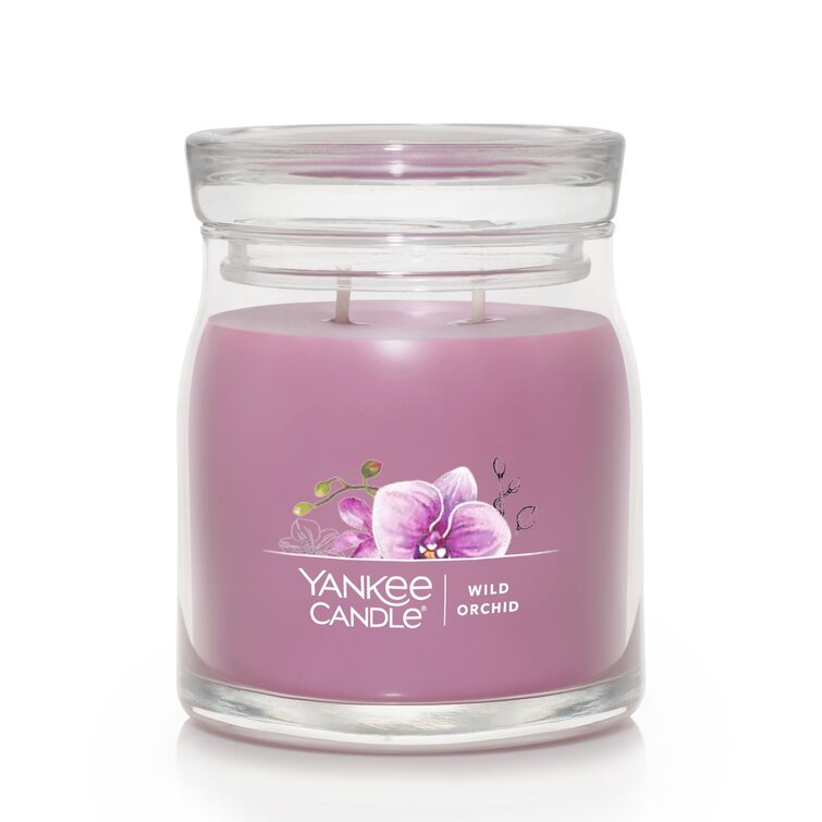 YANKEE CANDLE Signature Wild Orchid Scented Jar Candle & Reviews